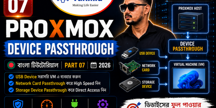 Proxmox Device Passthrough Guide: USB & Hard Disk Setup